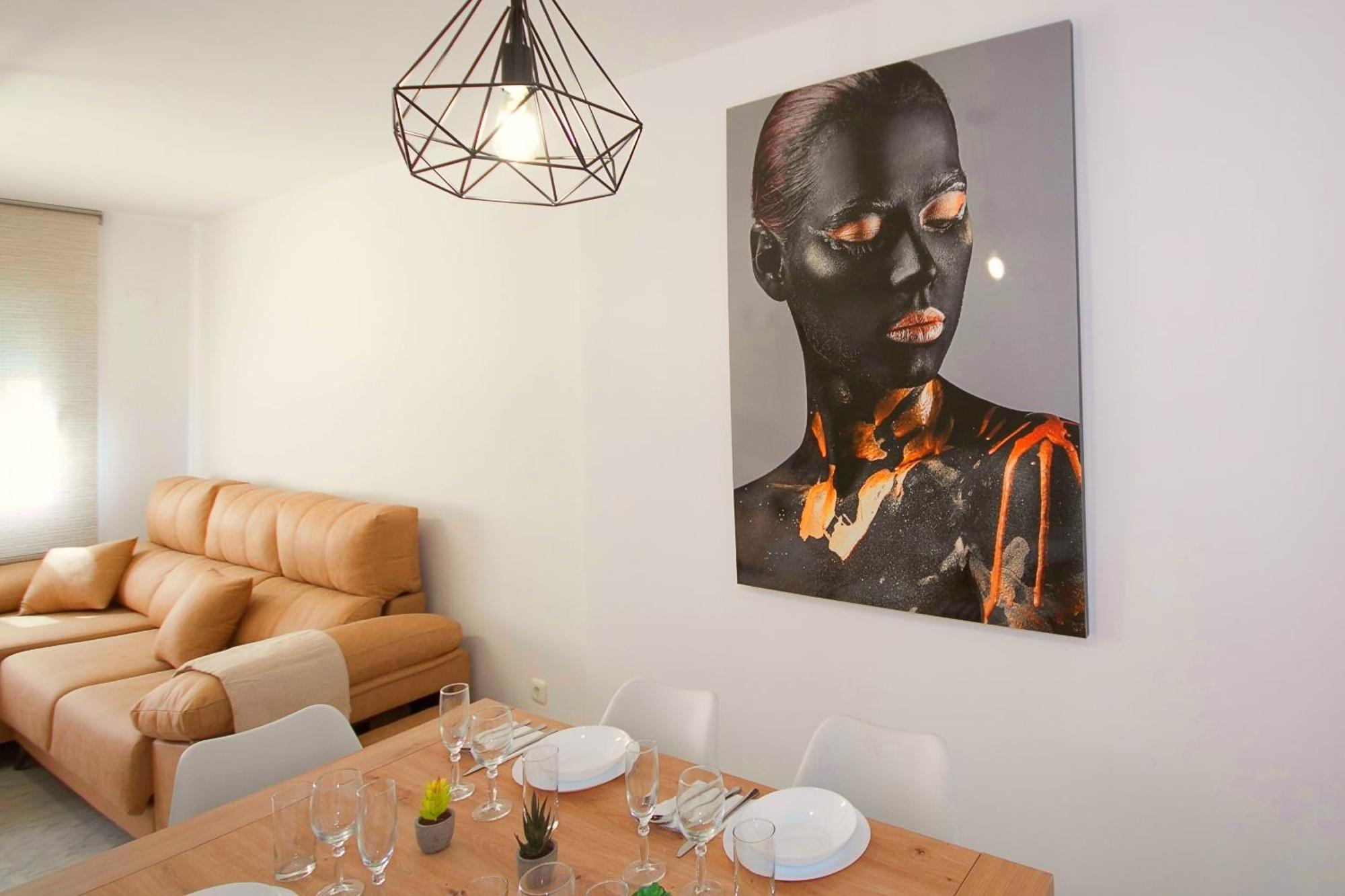 Ave Huelin 3Rooms Alojamiento Con Parking Y Ac Málaga Eksteriør bilde